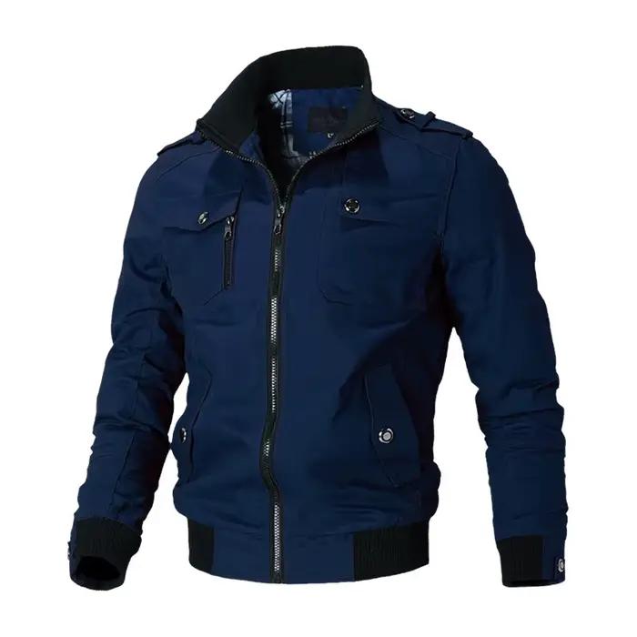 Bomber veste hommes mode décontracté coupe-vent