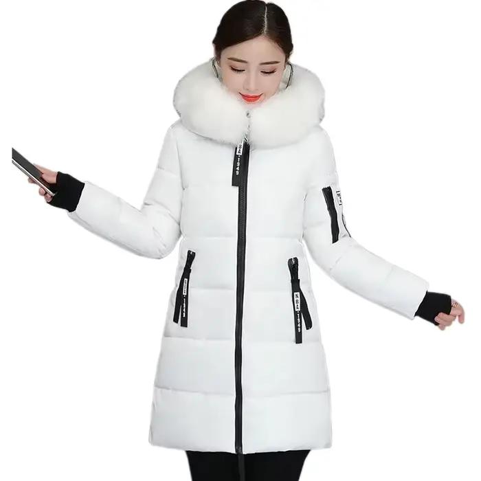 Parka à capuche pour femme