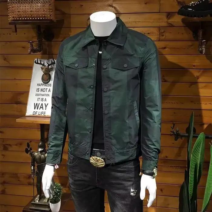 Blouson aviateur flocage de luxe pour hommes, manteau d'affaires décontracté, veste mince, robe à boutonnage simple, vêtements de rue sociaux, XL, 7XL, automne