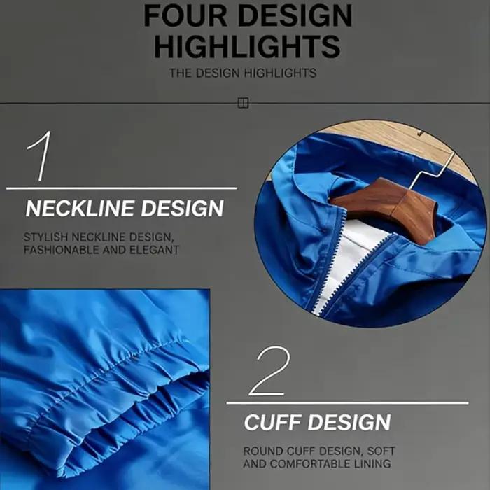 Veste décontractée de marque Jomaa pour hommes et femmes