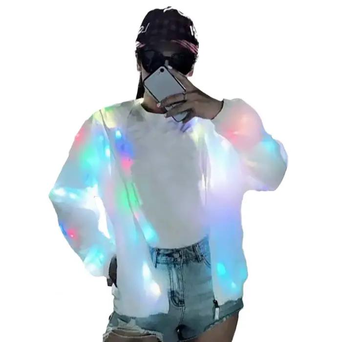 Veste éclairée par LED