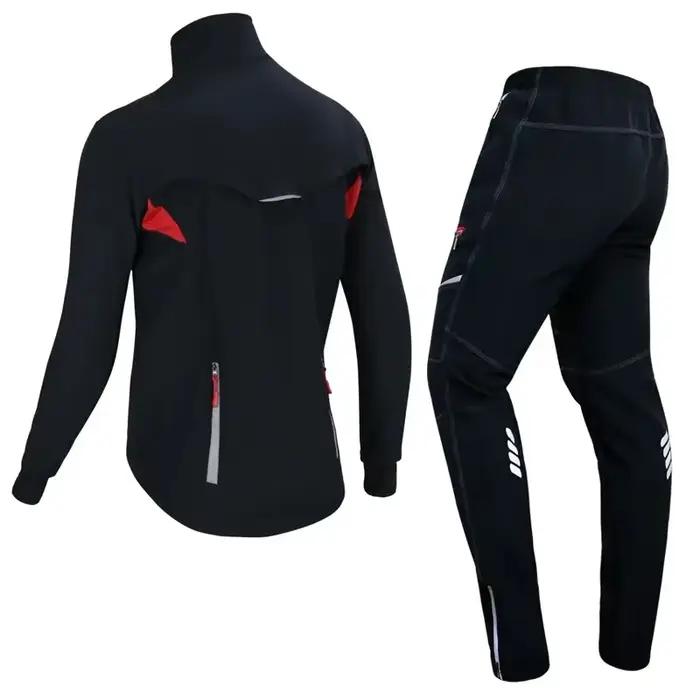 X-TIGER cyclisme maillot hiver thermique sourire hommes vêtements coupe-vent vélo coulée veste