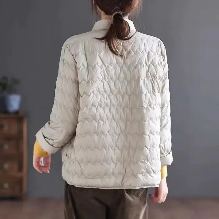 Parka en coton fin et léger pour femme