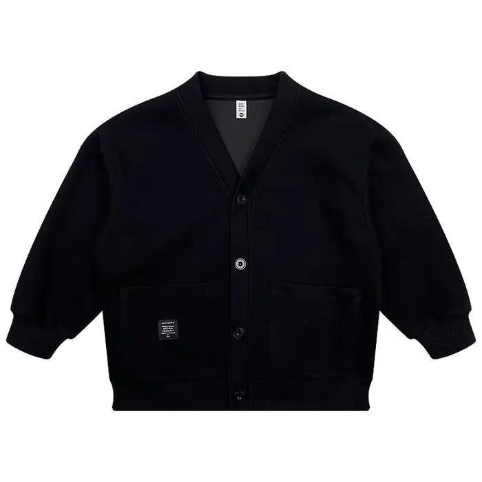 Veste cardigan décontractée pour bébé garçon, vêtements pour enfants, bébé, bébé, printemps, automne, combinaison, mode, bébé, 2-12 ans, 2023