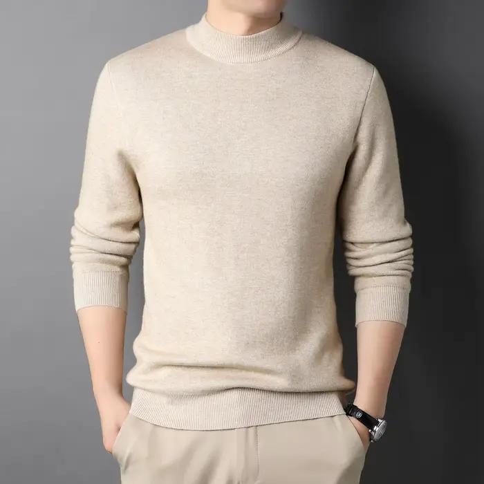 Cardigan tricoté pour hommes col rabattu pulls à manches longues manteaux vestes décontractées automne hiver tricots polyester styles décontracté et élégant occasions quotidiennes et professionnelles