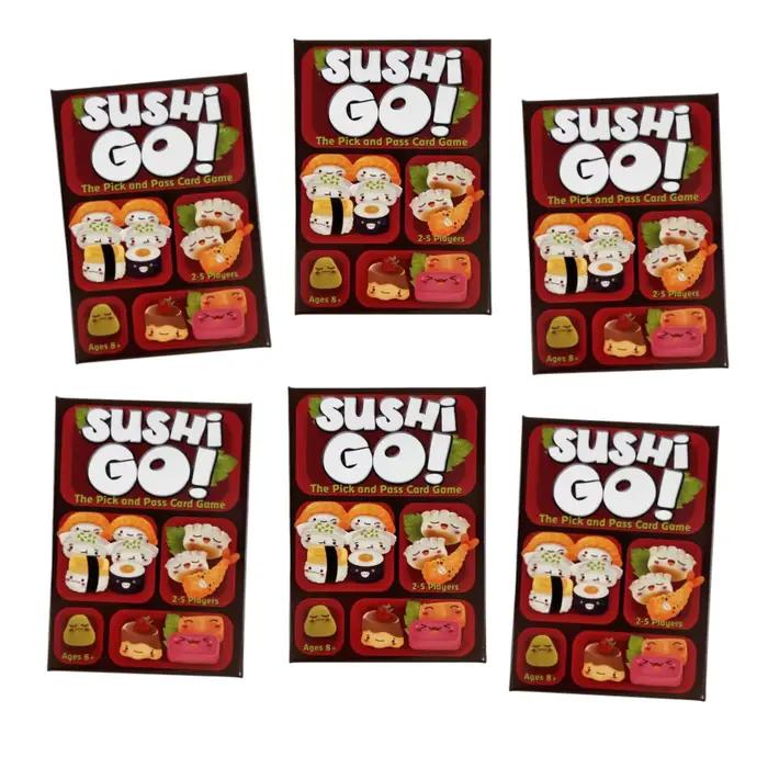 Jeu de cartes Sushi Go - Sushi Go Party! Le jeu de cartes Pick&Pass, cartes amusantes en famille, parfait pour les fêtes et le jeu de société à domicile