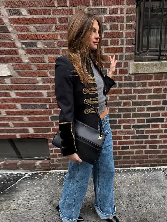 Veste courte chic à la mode pour femmes