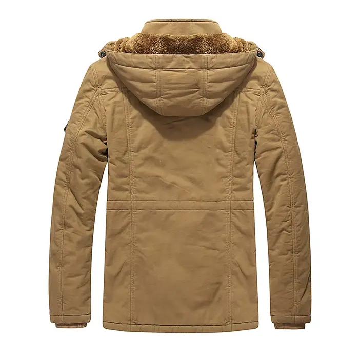 Parkas veste hommes hiver coupe-vent manteaux haute qualité mode épaissir vêtements d'extérieur