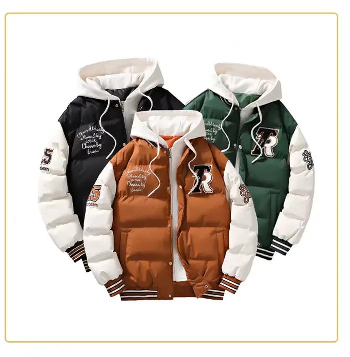 Veste matelassurera en coton pour hommes