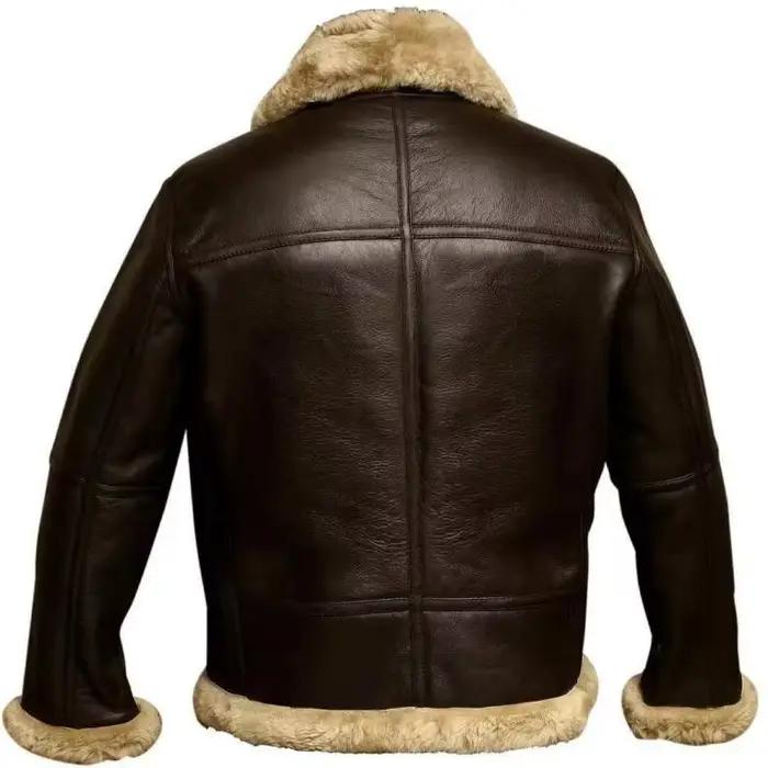 Hommes veste en cuir surdimensionné chaud hiver confort haute qualité