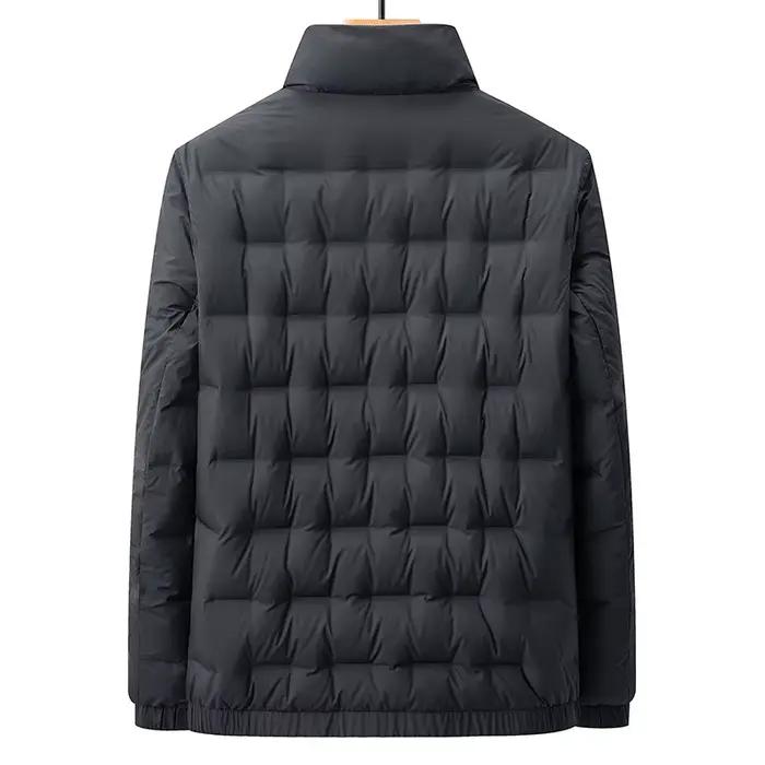 Doudoune Légère 2024 Duvet de Canard Blanc pour Homme, Chaude et Froide, Décontractée, Courte, à la Mode, Nouvelle Collection Automne 85%
