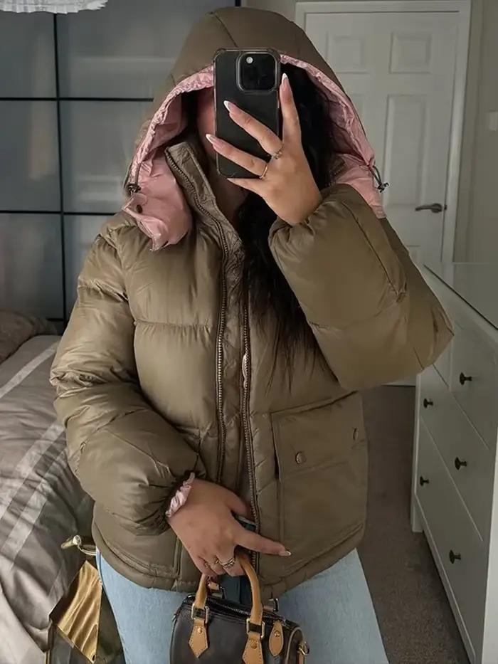 Doudoune légère et chaude pour femme