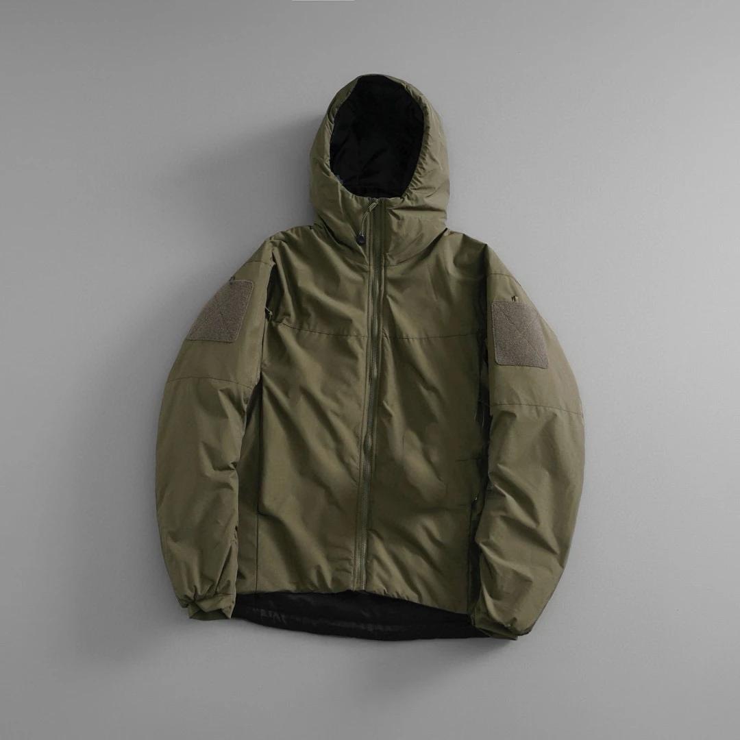 ARC Leaf Gen LT Hoody Homme, veste d'hiver imperméable en coton pour l'extérieur, coupe-vent, thermi