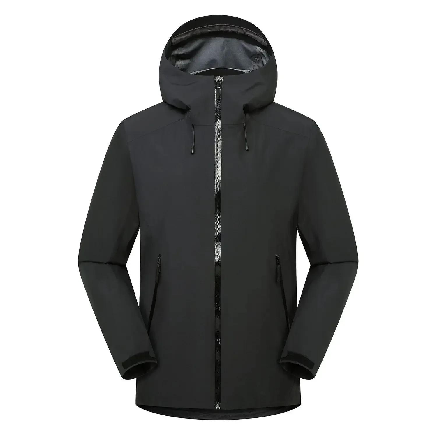 Veste de pluie ARC Beta avec logo brodé, veste de sport pour l'escalade, coupe-vent, imperméable, tr