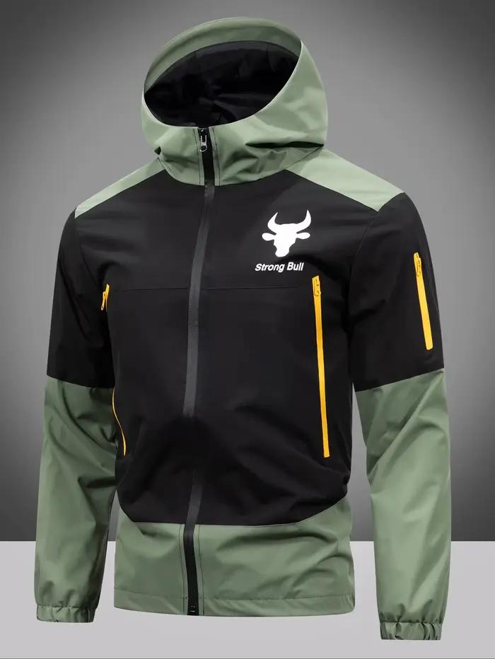 CHUJIE américain haute rue imprimé décontracté polyvalent sport en plein air simple chasse imperméab