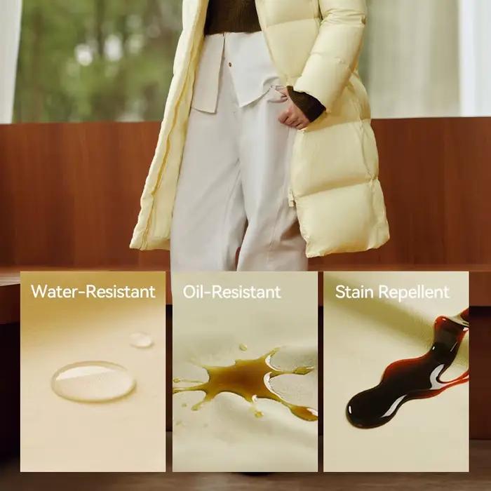 Doudoune longue pour femme Semir, 90% duvet de canard, imperméable, anti-taches, nouvelle collection