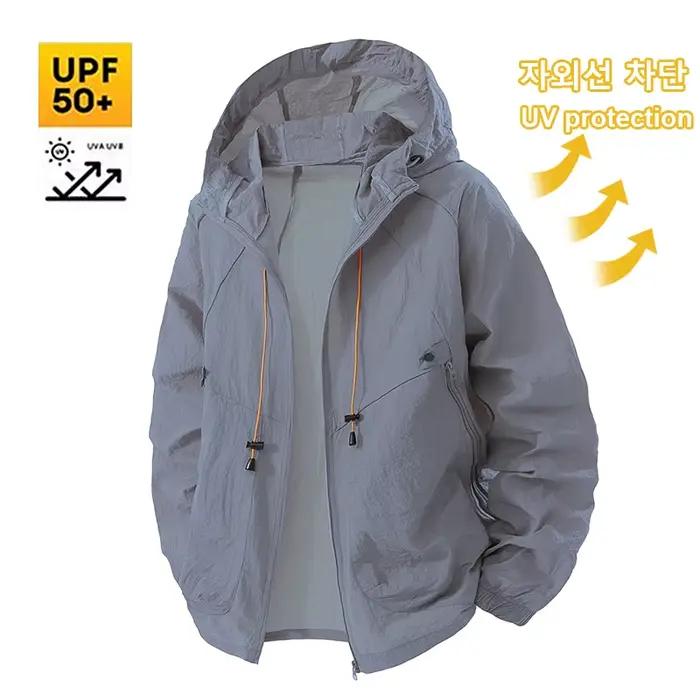Veste de randonnée pour hommes, imperméable, à séchage rapide, vêtements de camping et de chasse, pr