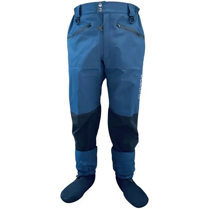 Veste de pêche imperméable à l'eau pour hommes et femmes, ensemble imperméable, wader à la taille is