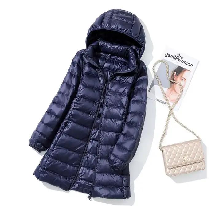 SEDUTMO – doudoune longue pour femme, manteau d'hiver, Parka Ultra légère, fine, bouffante, Slim, dé