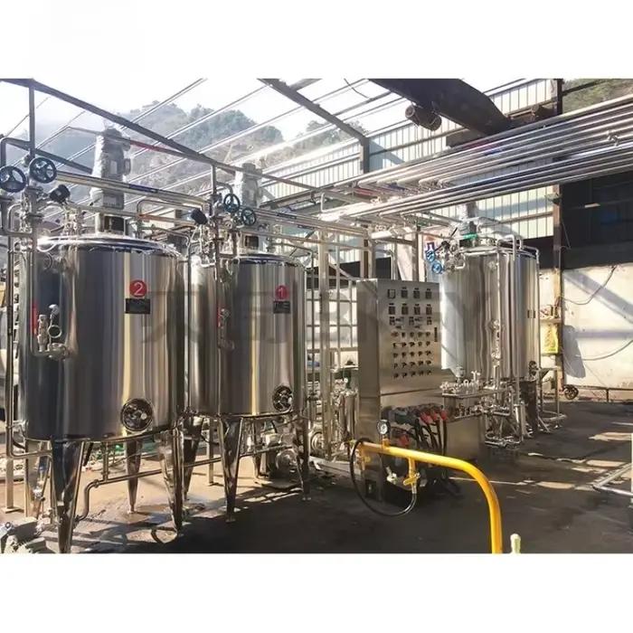 Usine complète de traitement du lait de soja/ligne de production pour boissons/Machine de traitement