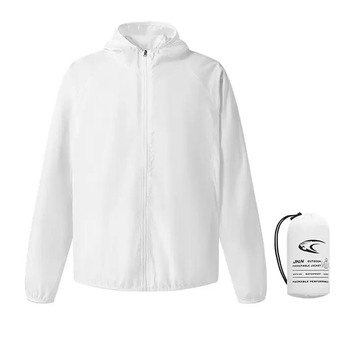 JNLN Camping veste de pluie hommes femmes imperméable Protection solaire vêtements pêche chasse vête