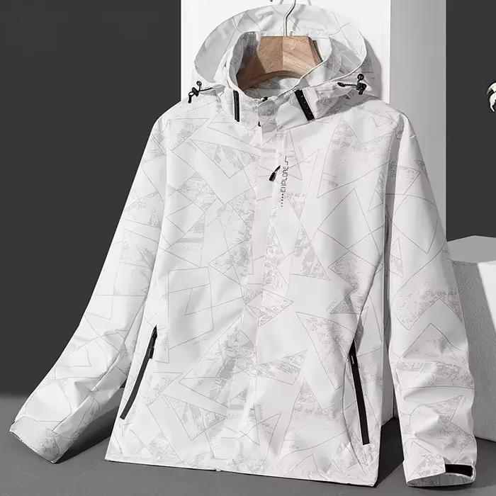 Vestes imperméables pour hommes et femmes, mode coréenne, vêtements de sport réfléchissants, Protect