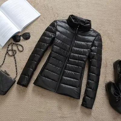 Doudoune Ultralégère 2025 en Duvet de Canard pour Femme, Manteau d'Automne et d'Hiver, Nouvelle Coll