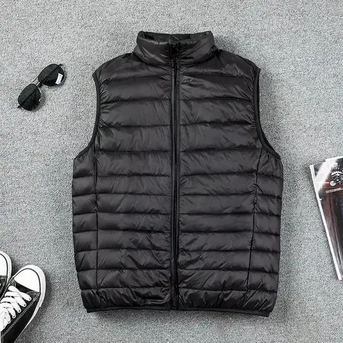 Nouvelle marque automne hiver léger doudoune hommes mode à capuche court Ultra-mince léger jeunesse