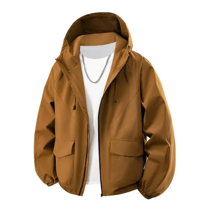 Vestes de randonnée pour hommes, manteaux à capuche pour hommes, vêtements de randonnée et de cyclis