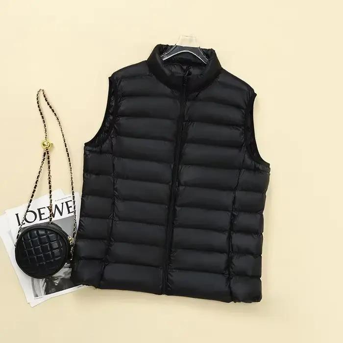 Doudoune ultra légère pour femme, manteau en duvet pliable, veste femme, grande taille, 6XL, 7XL, 8X