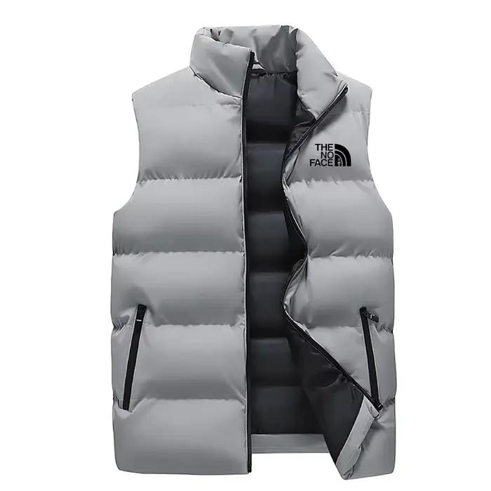 Veste à manches longues pour hommes - manteau sans manches élégant - manteau d'hiver imperméable à f