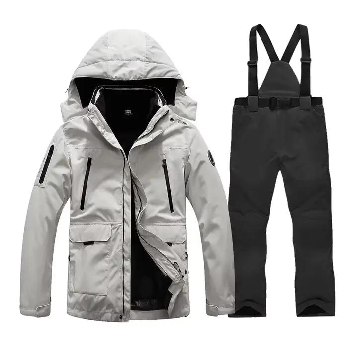 Combinaison de Ski marques hommes hiver extérieur imperméable montagne chaud 3 en 1 veste ou pantalon ensembles de neige combinaisons de Ski et de snowboard