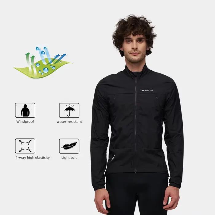 ING veste de cyclisme pour homme léger imperméable à séchage rapide coupe-vent de vélo vtt route manteau