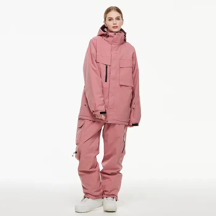 Nouveaux hommes femmes vêtements de neige snowboard costume hiver coupe-vent imperméable chaud Ski