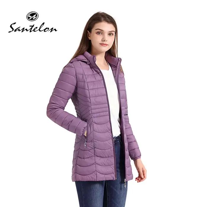 SANTELON – Parka longue et chaude pour femme
