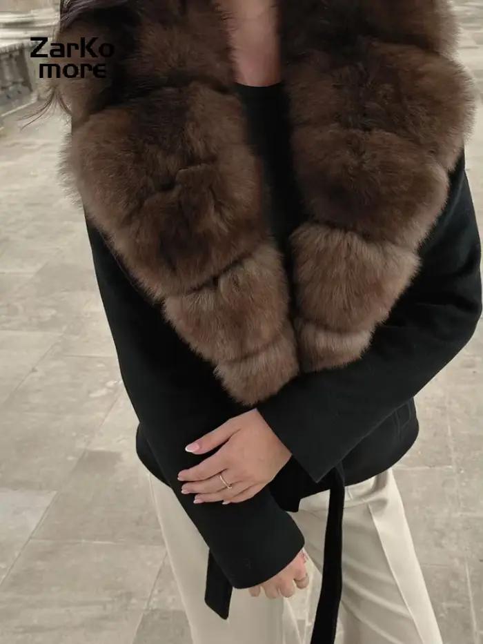 Mode fourrure épissé manteau en polyester pour femmes, veste chic avec manches chauve-souris, col rabattu, haut de gamme pour l'automne hiver, vestes extérieures résistantes