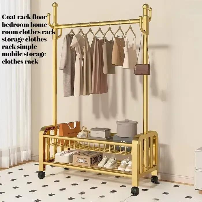 Porte-vêtements organisateur de chambre, porte-manteau d'hôtel, porte-vêtements portable pour appartement, porte-vêtements de couloir, Perchero De Ropa, mobilier nordique