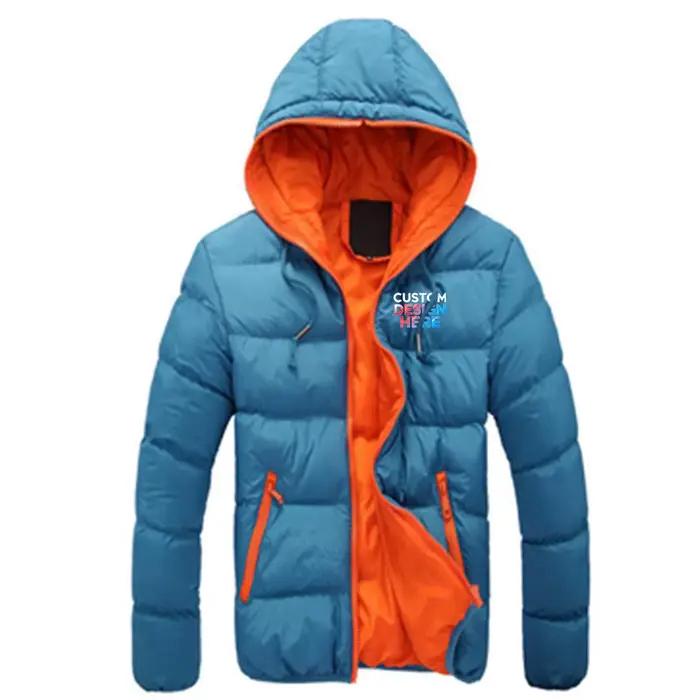 Personnalisation du logo : le manteau en coton six couleurs pour homme convient aux doudounes et sweats à capuche pour le printemps et l'automne.