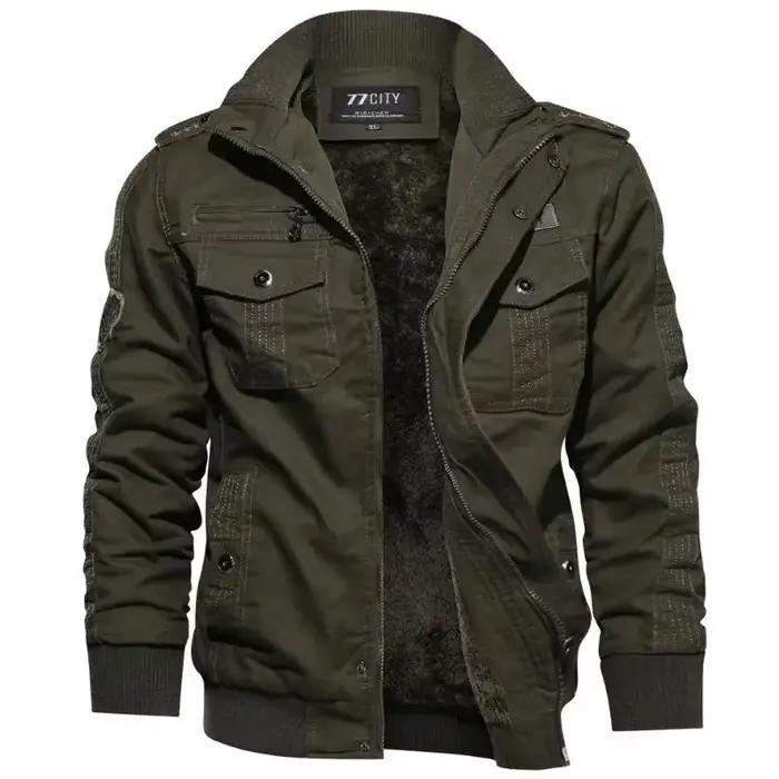 Doudounes cargo multi-poches pour hommes