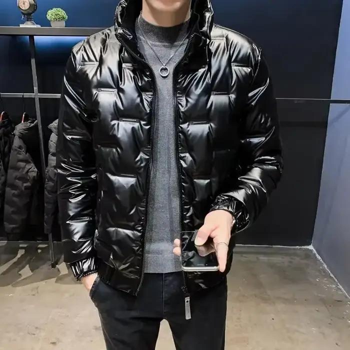 Doudoune brillante pour homme