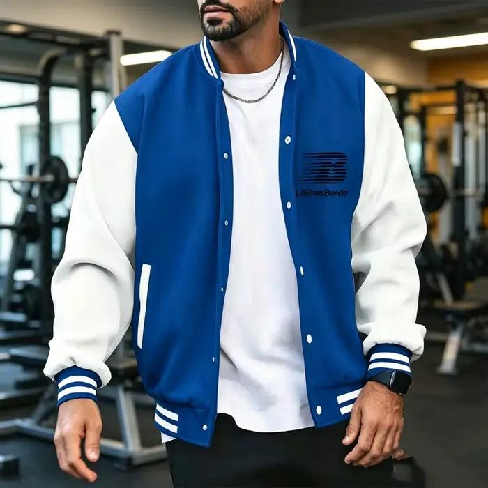 Veste de baseball sportive pour homme toutes saisons S-3XL