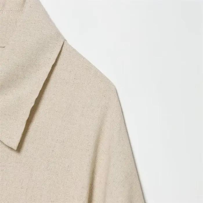 Veste Femme 2026 Nouvelle Collection – Mélange Lin