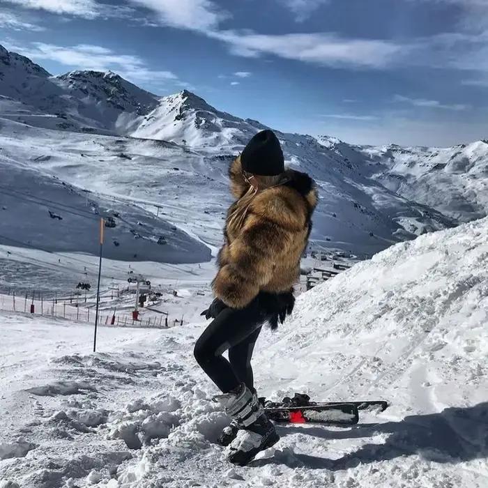 Manteau en fourrure de renard naturelle, veste d'hiver pour femme, manteau en fourrure naturelle pour femme, vêtements d'extérieur pour femme, parka pour femme avec fourrure naturelle