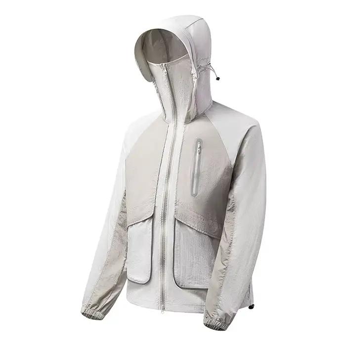 Veste de randonnée imperméable pour homme et femme