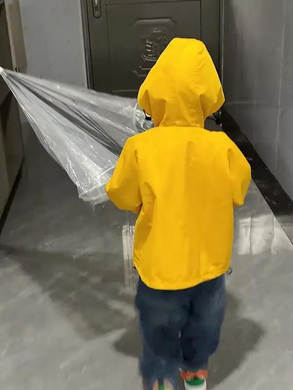 Vestes de printemps pour bébés garçons, coupe-vent, imperméable, à capuche, vêtements d'extérieur pour garçons, coupe-vent d'automne, manteaux décontractés pour filles de 2 à 11 ans