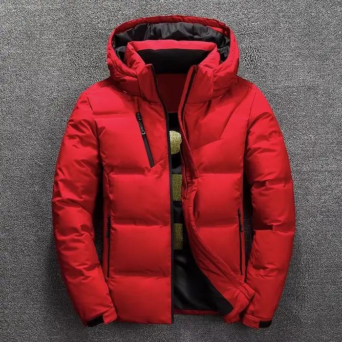 Nouveaux hommes doudoune hiver chaud manteau court Style coréen épaissir surdimensionné grande taille vestes d'extérieur