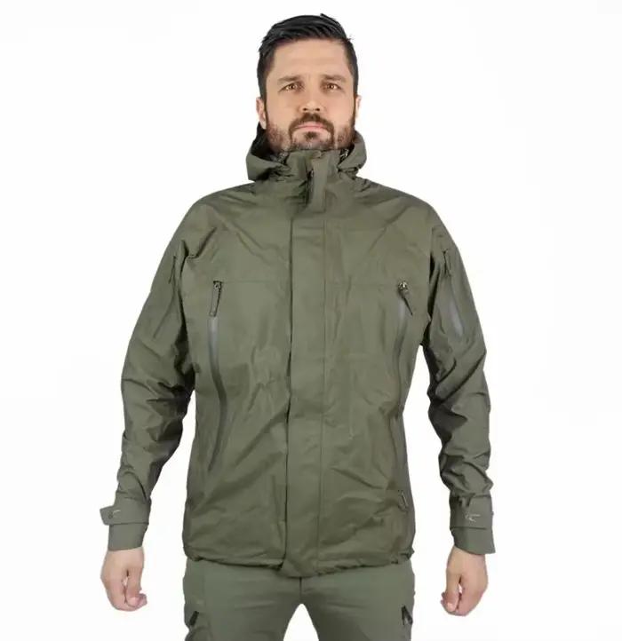 Veste tactique rigide PRG 2.0 pour hommes, veste à capuche avec fermeture éclair, imperméable et respirante pour les sports de plein air