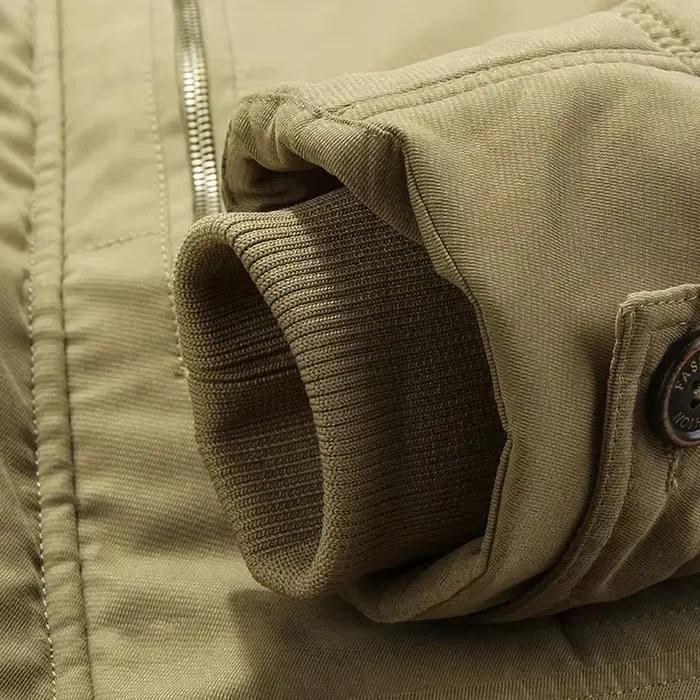 Parkas monochromes pour hommes