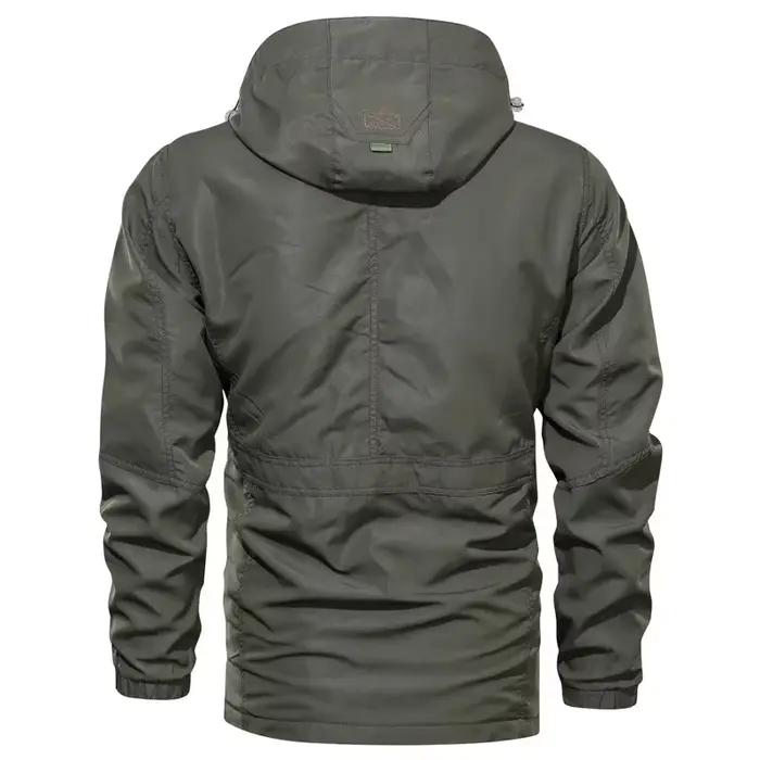 Hommes veste coupe-vent moto militaire vêtements d'extérieur hommes tactique imperméable pilote manteau mâle motard chasse armée Camping