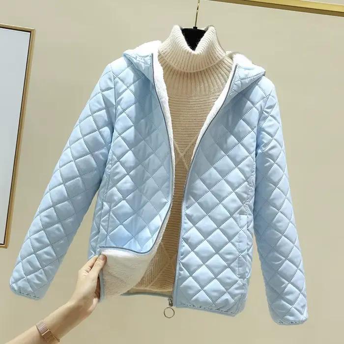 Femmes veste noir 2023 nouveau hiver femme coréenne polaire coton Outcoat rembourré